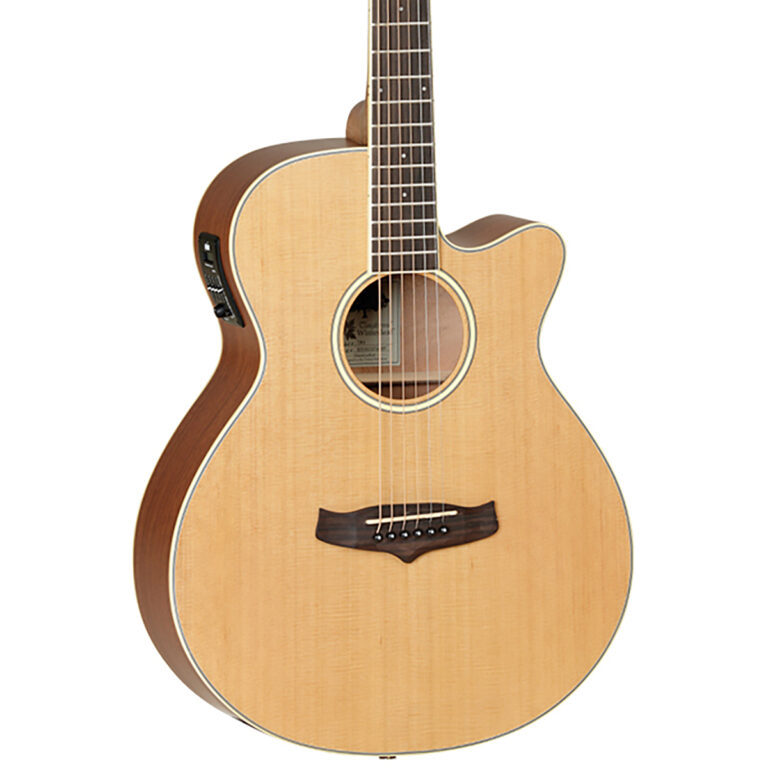 Tanglewood Tw E Winterleaf Series Cutaway Electro Acoustic Guitar