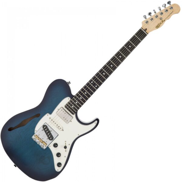 Fret-King Country Squire Semitone Special Electric Guitar - Blue Burst