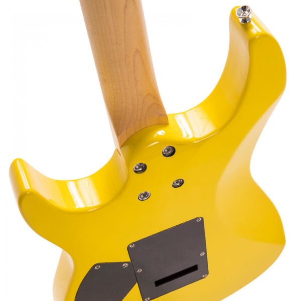 Vintage V6M24DY Reissued Electric Guitar - Daytona Yellow - Back