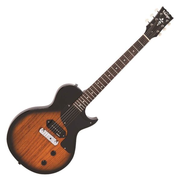 Vintage V120TB Reissued Electric Guitar - Two Tone Sunburst