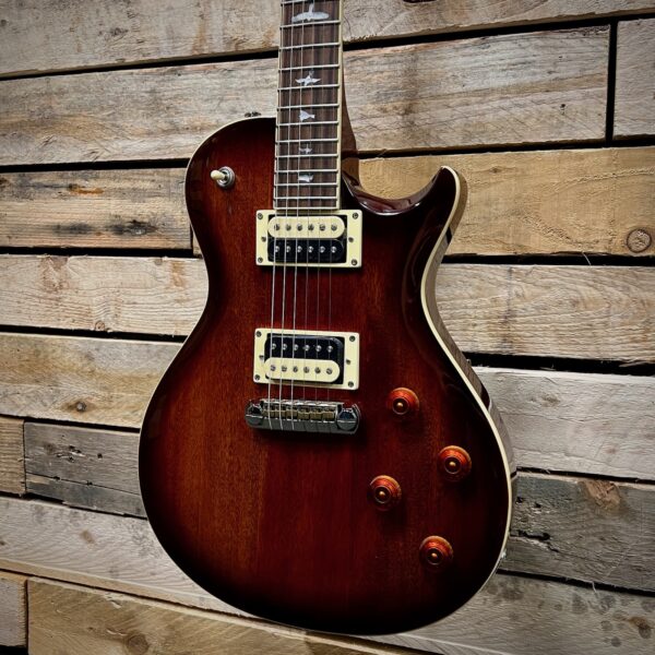 PRS SE 245 Standard Electric Guitar - Tobacco Sunburst - Angle 2