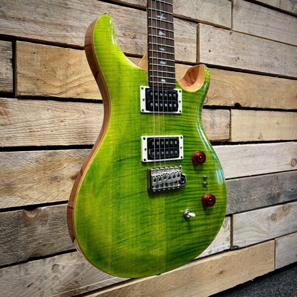 PRS SE Custom 24-08 Electric Guitar - Eriza Verde - Angle