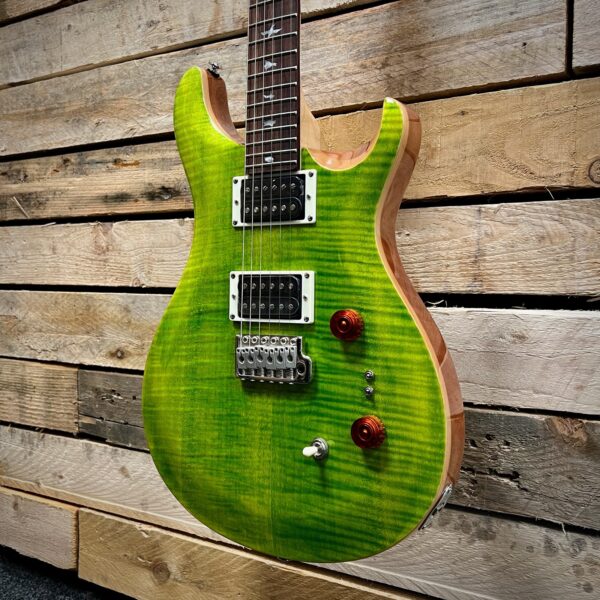 PRS SE Custom 24-08 Electric Guitar - Eriza Verde - Angle 2