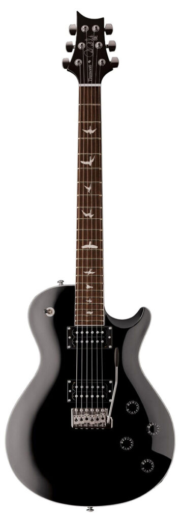 PRS SE Mark Tremonti Standard Electric Guitar - Black - Full