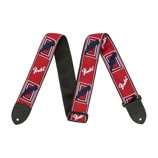 Fender 2" Mono Guitar Strap - Red/White/Blue