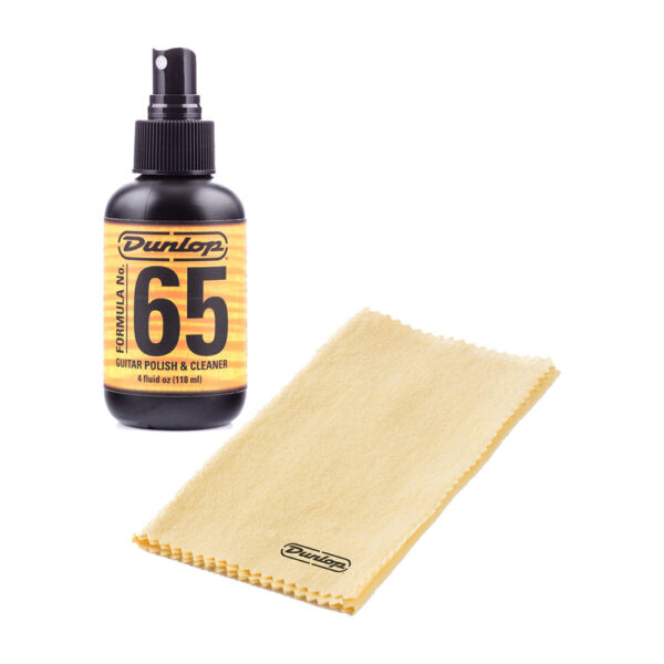 Dunlop Formula 65 Guitar Polish & Cleaner with Cloth