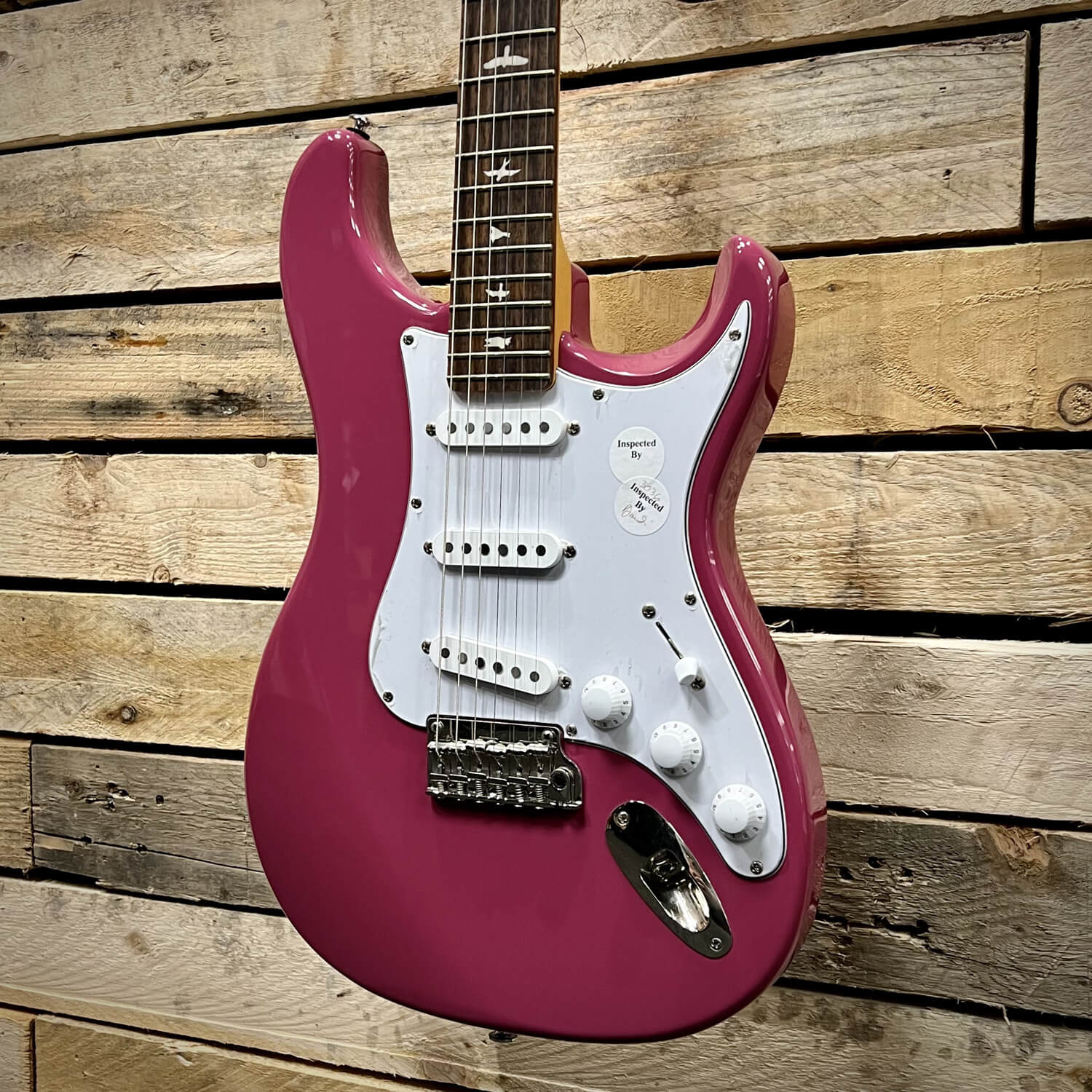 Guitarra PRS SE John Mayer Silver Sky Dragon Fruit