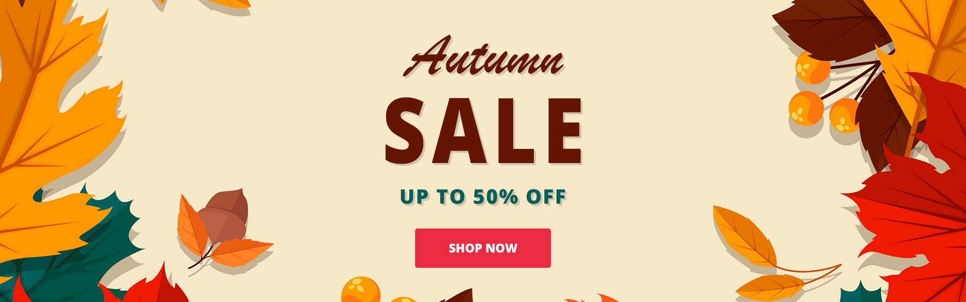 Grab a bargain in our Autumn Sale!