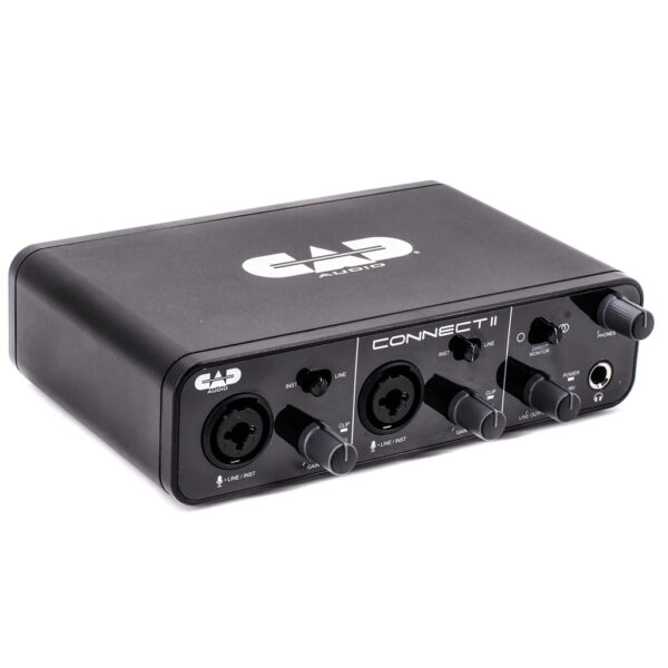 CAD Audio CX2 Connect II USB Audio Interface - Angle