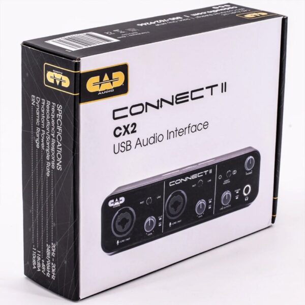 CAD Audio CX2 Connect II USB Audio Interface - Packaging