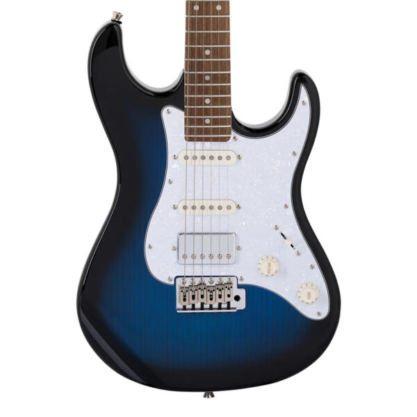 Levinson Sceptre Ventana Deluxe SV2 OB Electric Guitar - Ocean Blue - Body