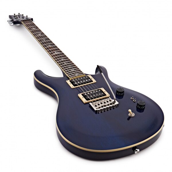 PRS SE Standard 24-08 Electric Guitar - Translucent Blue - Angle