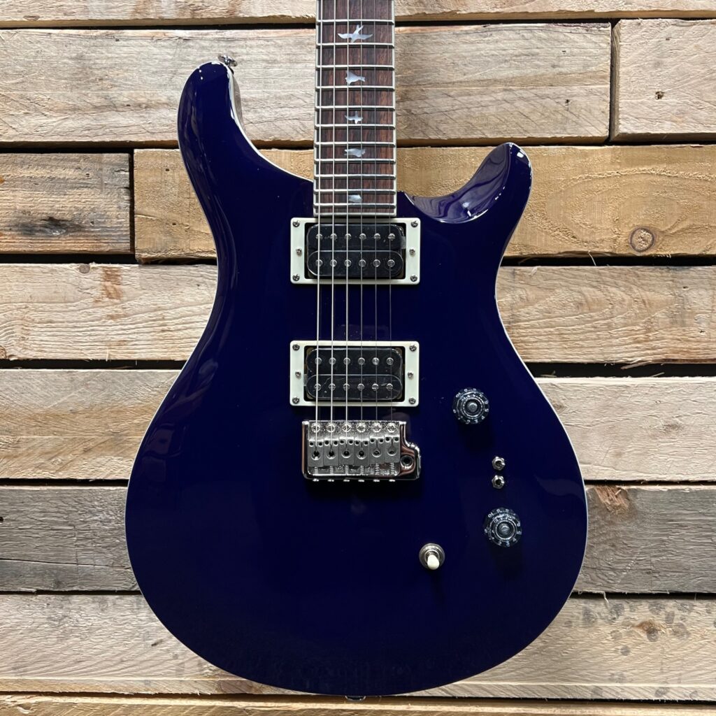 PRS SE Standard 24-08 Electric Guitar - Translucent Blue - Body