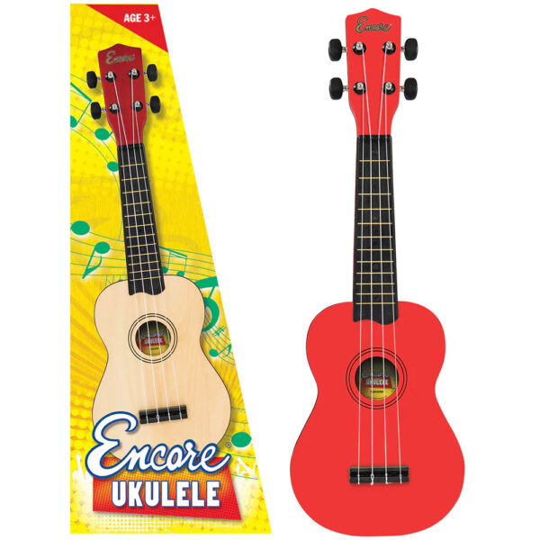 Encore Ukulele - Red - Box