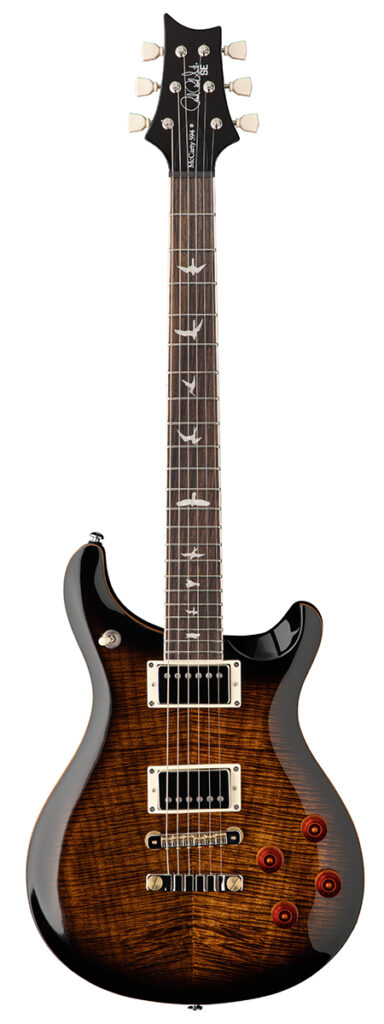 PRS SE McCarty 594 Electric Guitar - Black Gold Burst - Full
