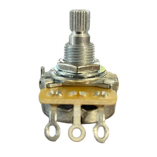 CTS 500K Split Shaft Potentiometer - Audio Taper - Front