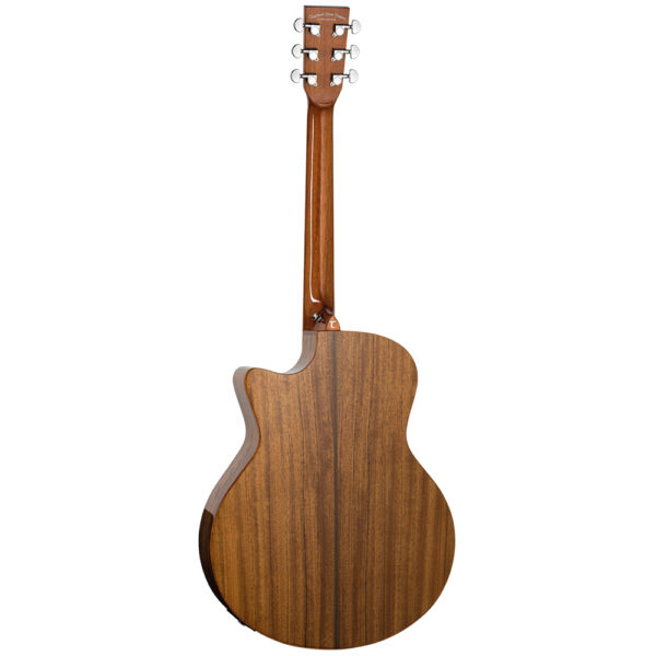 Tanglewood TW4 E VC PW Winterleaf Series Cutaway Electro-Acoustic Guitar - Pacific Walnut - Back