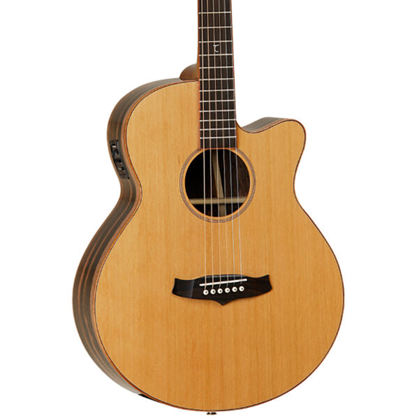 Tanglewood TWJ SFCE Java Series Cutaway Electro-Acoustic Guitar - Body