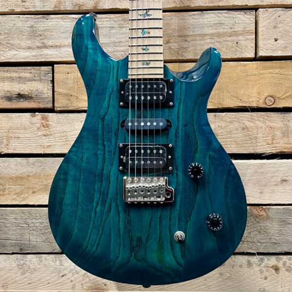 PRS SE Swamp Ash Special Electric Guitar - Iri Blue - Body