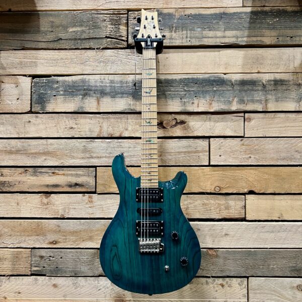 PRS SE Swamp Ash Special Electric Guitar - Iri Blue - Front