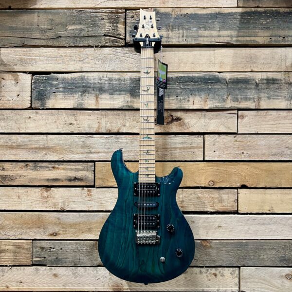 PRS SE Swamp Ash Special Electric Guitar - Iri Blue - Front