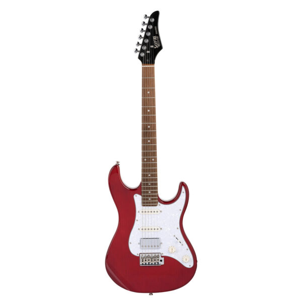 Levinson Sceptre Ventana Deluxe SV2 Electric Guitar – See Through Red