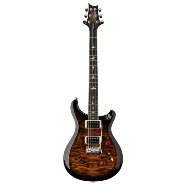 PRS SE Custom 24 Quilt Electric Guitar - Black Gold Burst