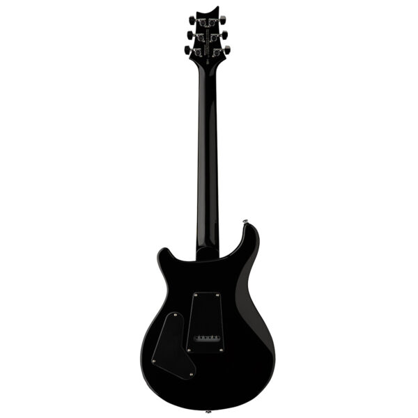PRS SE Custom 24 Quilt Electric Guitar - Black Gold Burst - Back