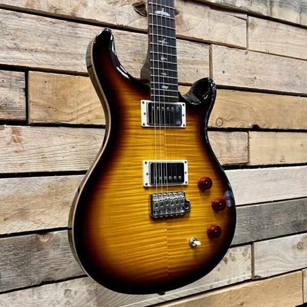 PRS SE DGT David Grissom Signature Electric Guitar - McCarty Tobacco Sunburst - Angle 1