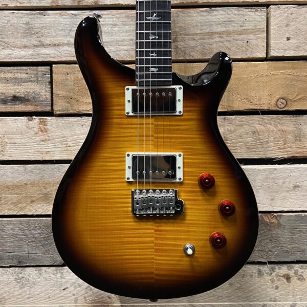 PRS SE DGT David Grissom Signature Electric Guitar - McCarty Tobacco Sunburst - Body