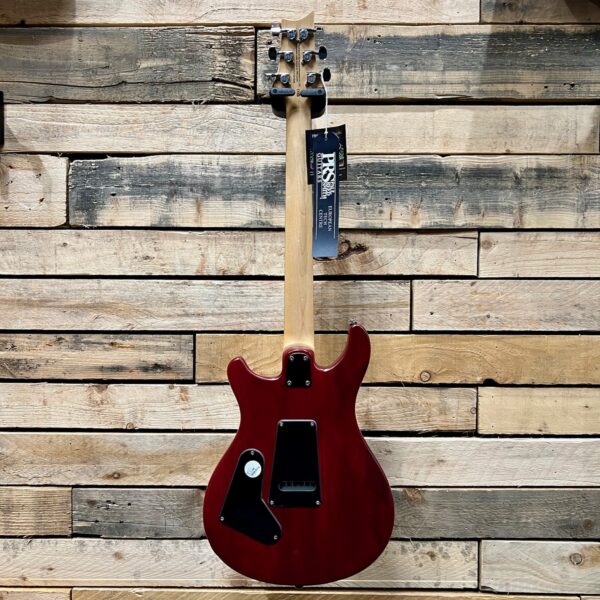 PRS SE CE 24 Standard Satin Electric Guitar - Vintage Cherry - Back