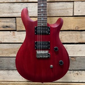 PRS SE CE 24 Standard Satin Electric Guitar - Vintage Cherry - Body