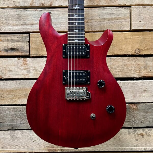 PRS SE CE 24 Standard Satin Electric Guitar - Vintage Cherry - Body