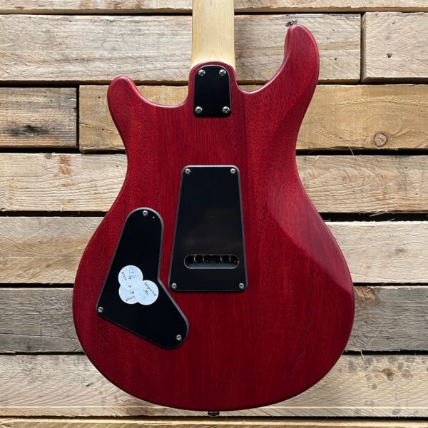 PRS SE CE 24 Standard Satin Electric Guitar - Vintage Cherry - Body Back