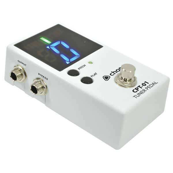 Chord Chromatic Tuner Pedal - Angle