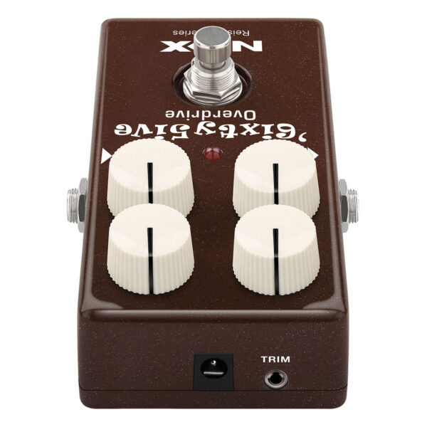 NuX 6ixty 5ive Overdrive Pedal - Top