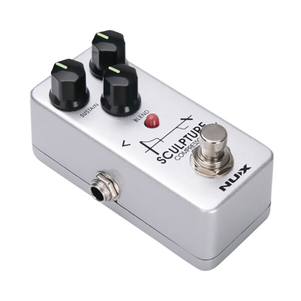 NuX Sculpture Compressor Pedal - Angle