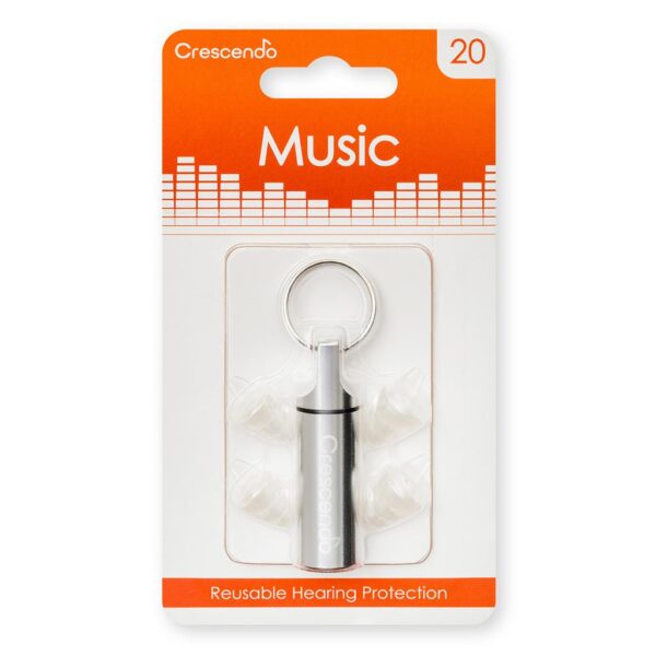 Crescendo Music 20 Ear Plugs