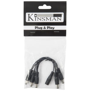 Kinsman 5 Way Daisy Chain Pedal Power Extension Cable - 2.4ft/0.75m