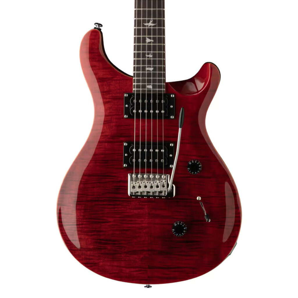 PRS SE Custom 24 Limited Edition Electric Guitar - Ruby - Body