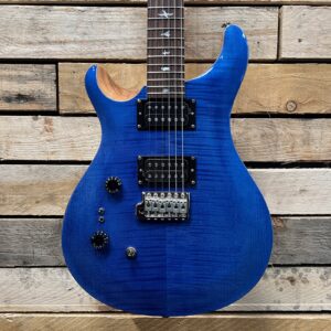 PRS SE Custom 24-08 Left Handed Electric Guitar - Faded Blue - Body