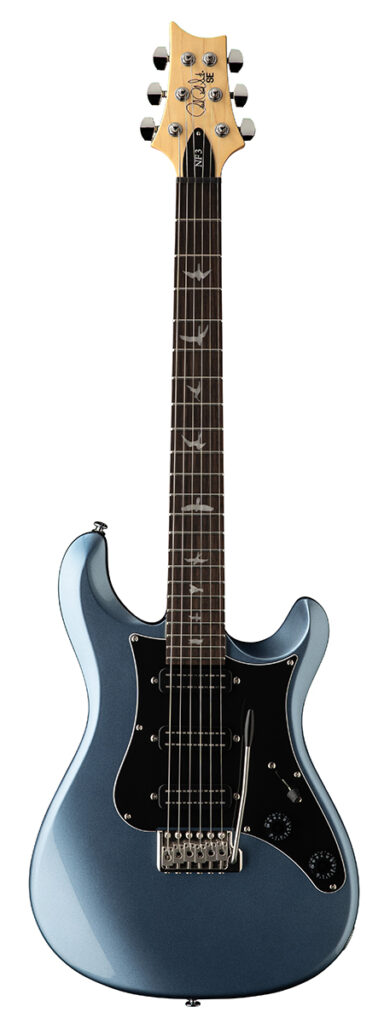 PRS SE NF3 Rosewood Fretboard Electric Guitar - Ice Blue Metallic - Full