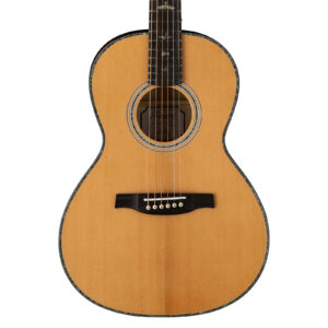PRS SE P50E Parlour Electro-Acoustic Guitar - Natural with Black Gold Back - Body