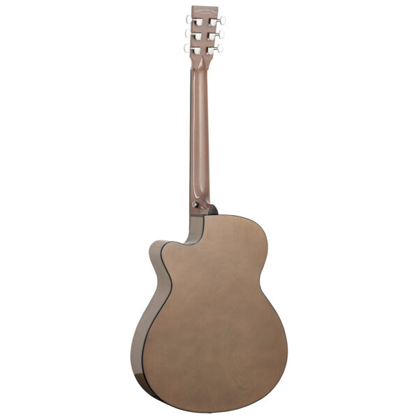 Tanglewood TA4 CE GY Azure Series Cutaway Electro-Acoustic Guitar - Harbour Grey - Back