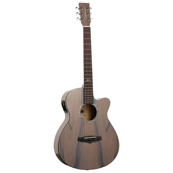 Tanglewood TA4 CE GY Azure Series Cutaway Electro-Acoustic Guitar - Harbour Grey - Front