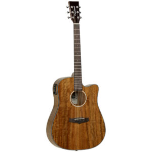 Tanglewood TW28CE X OV Evolution Exotic Series Dreadnought Electro-Acoustic Guitar - Front