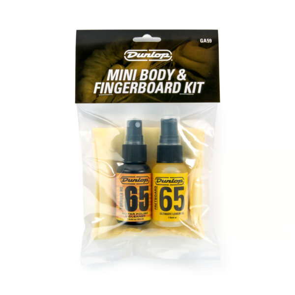 Dunlop Formula 65 Mini Body and Fingerboard Kit - Packaging