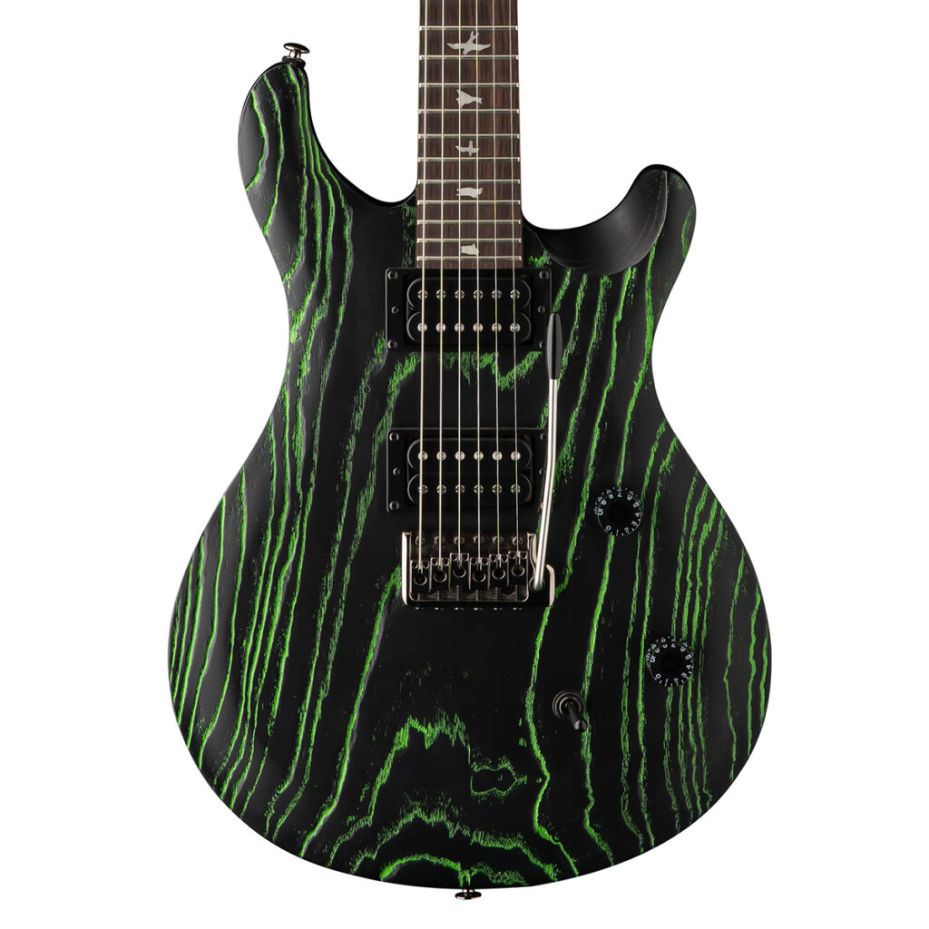 PRS SE Swamp Ash CE 24 Sandblasted Limited Edition Electric Guitar - Green - Body