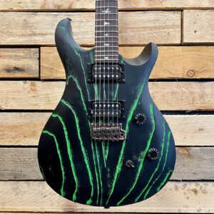 PRS SE Swamp Ash CE 24 Sandblasted Limited Edition Electric Guitar - Green - Body