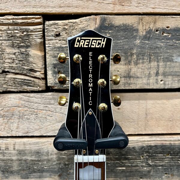 Gretsch G5435TG Limited Edition Electromatic Pro Jet with Bigsby (Pre-Owned) - Jet Black - Headstock